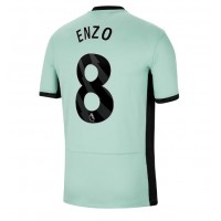 Pánský Fotbalový dres Chelsea Enzo Fernandez #8 2023-24 Třetí Krátký Rukáv